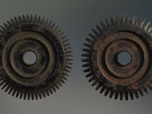 industrial gear set 04 3Dモデル