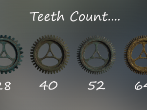industrial gear set 06 Modelo 3D