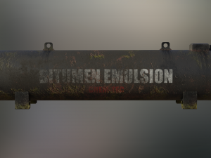 industrial bitumen emulsion storage tank Modello 3D