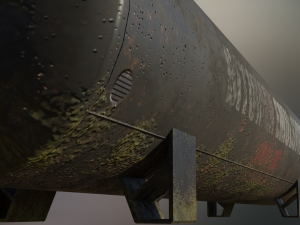 industrial bitumen emulsion storage tank Modello 3D