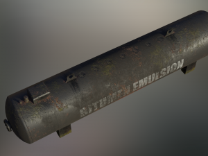 industrial bitumen emulsion storage tank Modello 3D