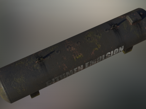industrial bitumen emulsion storage tank Modello 3D