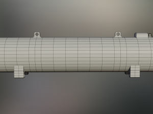 industrial bitumen emulsion storage tank Modello 3D