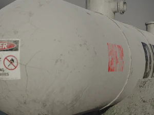 industrial diesel storage tank 3D Model