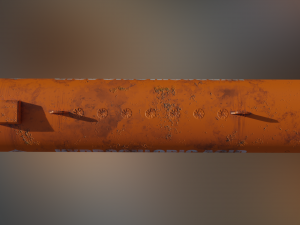 industrial hydrochloric acid storage tank 3D 模型