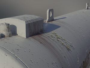 industrial lpg storage tank 3D Модель