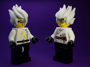lego crazy scientific 3D Model