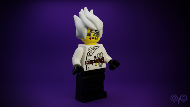 Lego crazy scientist shop