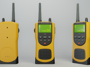 radio militar 3D Model