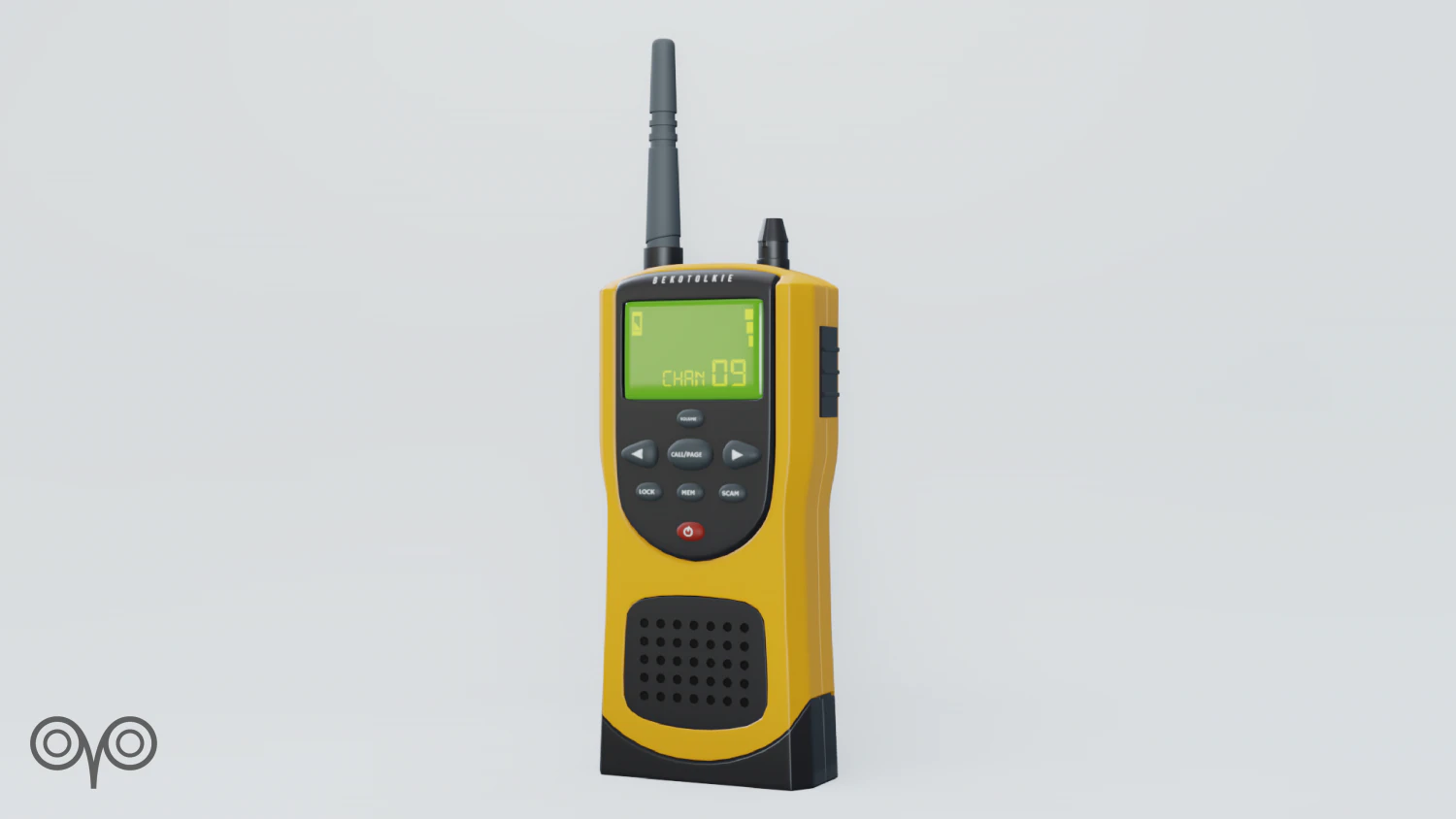 radio militar 3D Model .c4d .max .obj .3ds .fbx .stl .blend 