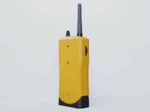 radio militar 3D Model
