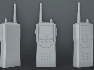 radio militar 3D Model