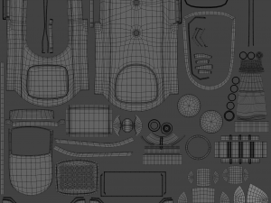 radio militar 3D Model