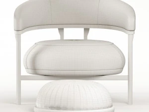 1290 armchair tecni nova interiors 3D Model