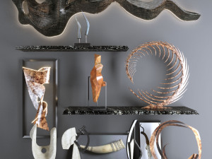 set decore 01 3D Модель