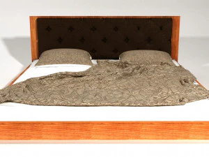 bed 3D Model