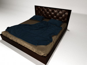 bed Modelo 3D