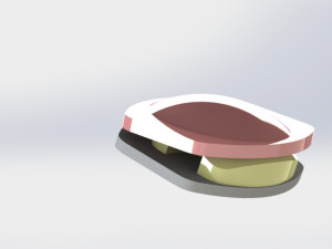 mobi-c cervical disc prosthesis 3D Model