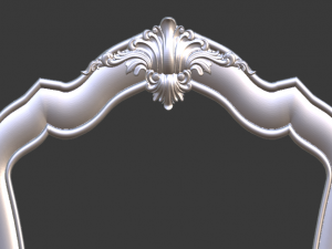 mirror frame 3D 模型