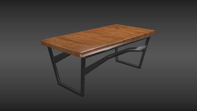 decorative table Modello 3D .c4d .max .obj .3ds .fbx .stl .blend 