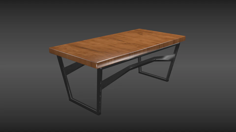 decorative table 3D Model .c4d .max .obj .3ds .fbx .stl .blend 