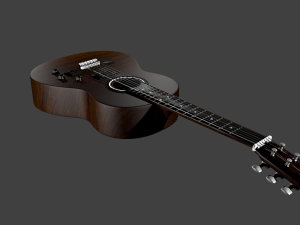 guitar acoustic 3D Модель