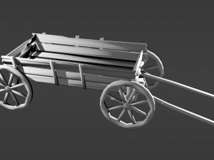 cart 3D 模型