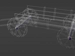 cart 3D 模型