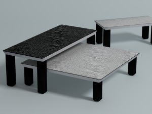 Chair set Modèle 3D
