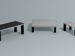 Chair set 3Dモデル