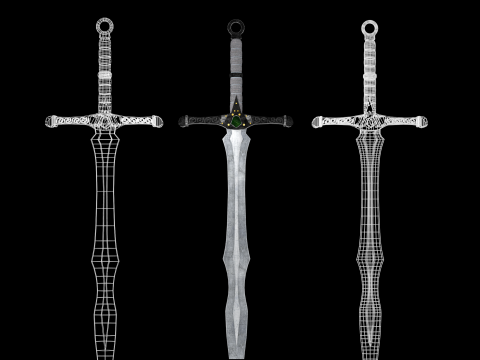 Sword 3D 모델