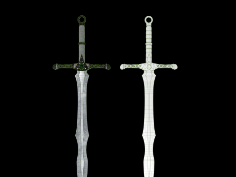 Sword 3D 모델