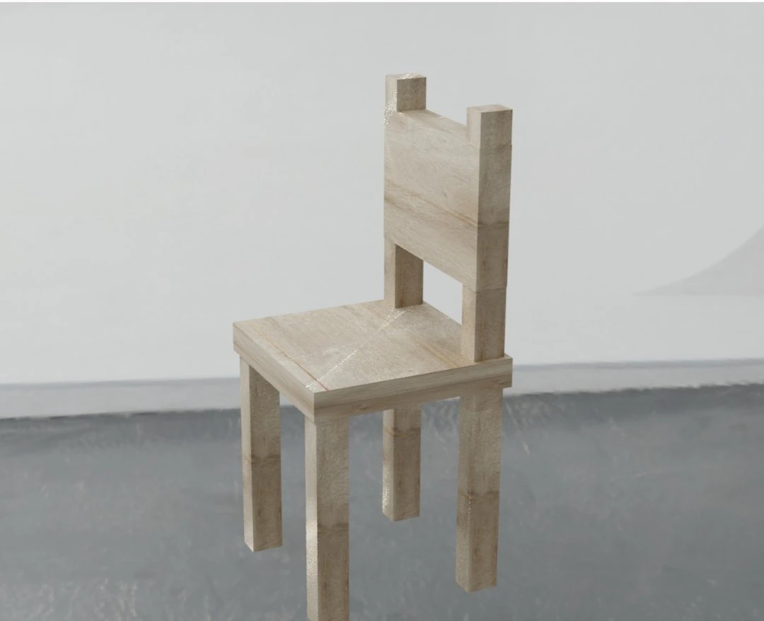 chair 3D Model .c4d .max .obj .3ds .fbx .stl .blend 