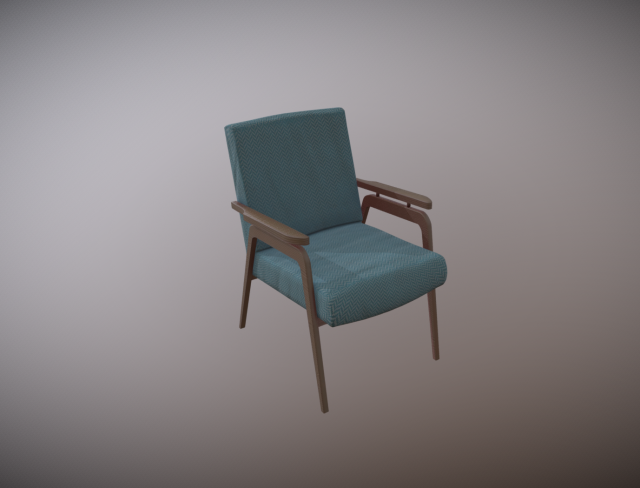 armchair soviet Modelo 3D .c4d .max .obj .3ds .fbx .stl .blend 
