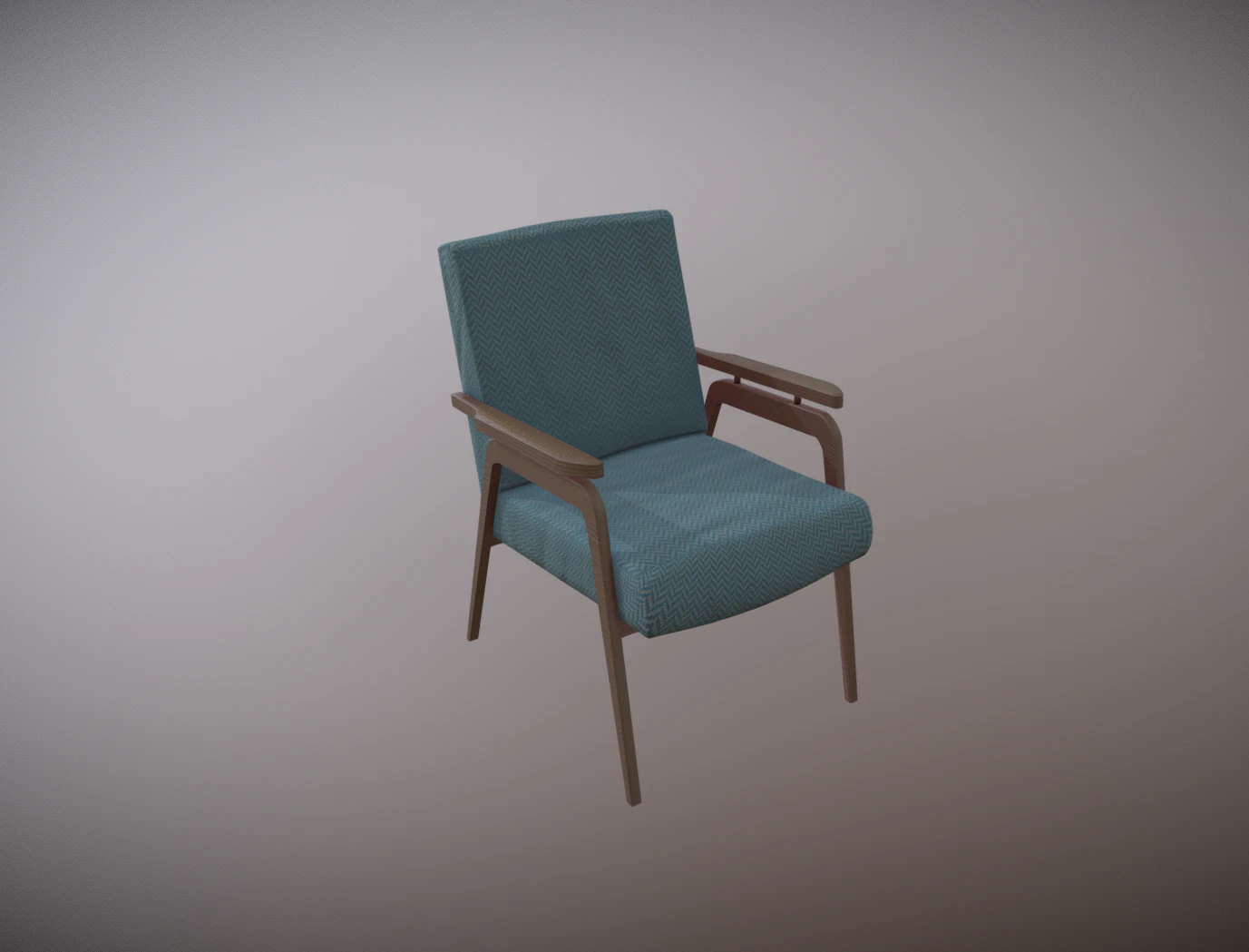 armchair soviet 3D Model .c4d .max .obj .3ds .fbx .stl .blend 
