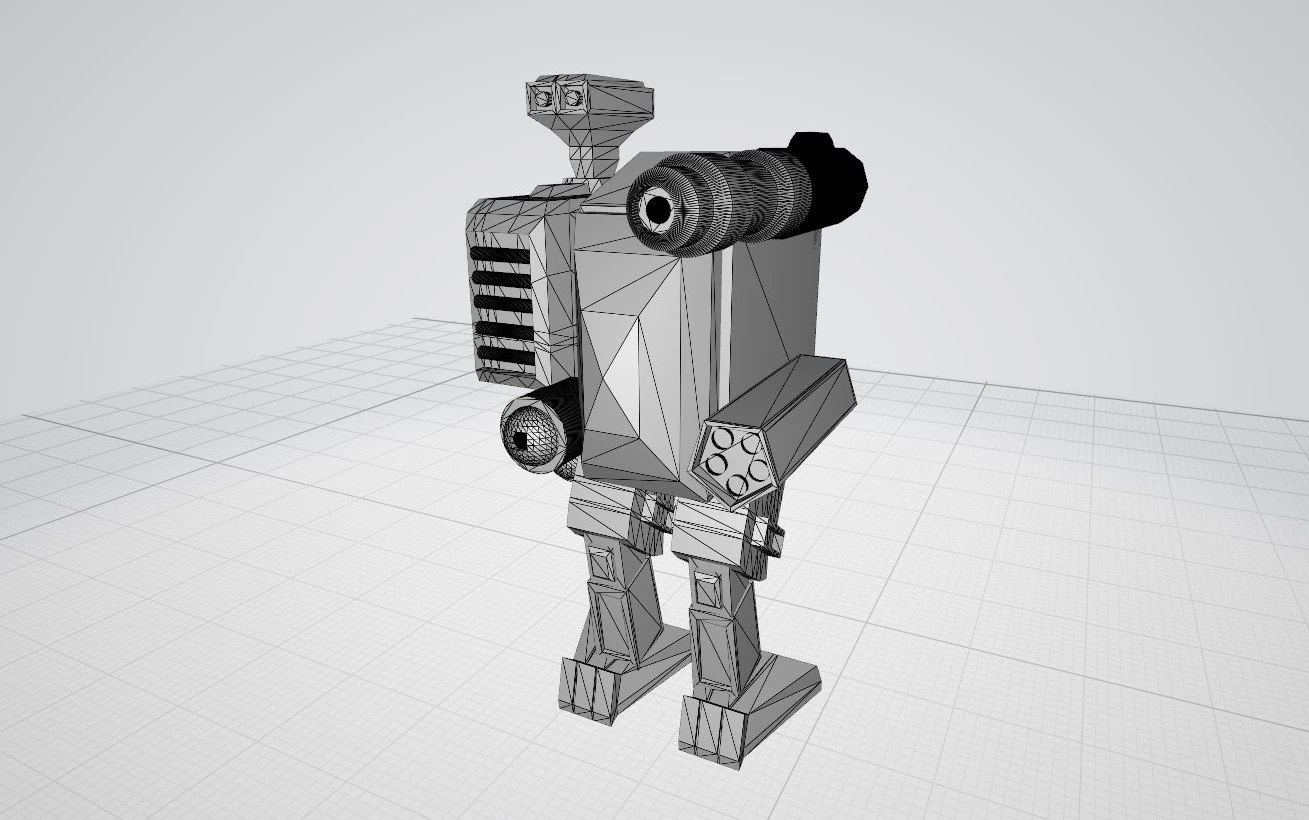robot introduction 3D Model .c4d .max .obj .3ds .fbx .stl .blend 