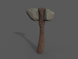 axe pack 1 low-poly 3D 模型