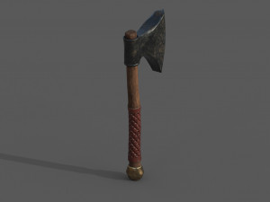 axe pack 1 low-poly 3D 模型