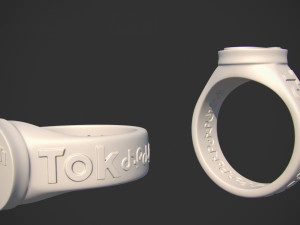 ring tiktok 3d print model 3Dプリントモデル