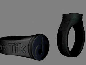 ring tiktok 3d print model 3D Print Model