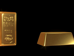 money box gold bullion casket free 3d print model 3D Print Model