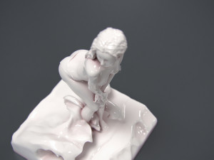 girl and sea 3d print model 3D Print Model