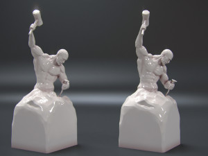 the man who made himself 3d print model 3D Print Model