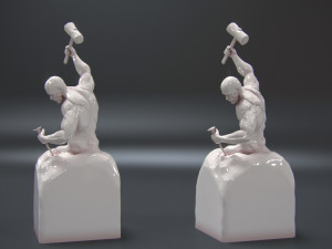 the man who made himself 3d print model 3D 打印模型