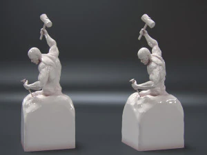 the man who made himself 3d print model 3D Print Model