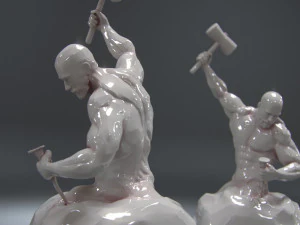 the man who made himself 3d print model 3D Print Model