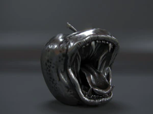 modelo de impresión 3d de manzana mutante Modelo de impresión 3D