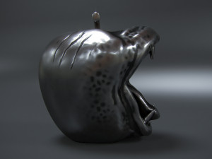 apple mutant 3d print model 3Dプリントモデル