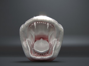 apple mutant 3d print model 3Dプリントモデル