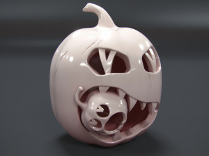 pumpkin monster 3D Print Model